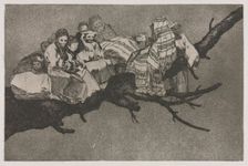 The Proverbs: Ridiculous Folly, 1864. Creator: Francisco de Goya (Spanish, 1746-1828)