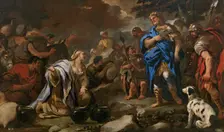 The Prudent Abigail, 1696-1697. Creator: Luca Giordano
