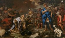 The Prudent Abigail, 1696-1697. Creator: Luca Giordano