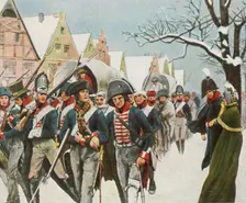 The Prussian king and queen in Memel, 14 January 1807, (1936). Creator: Unknown
