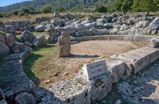 The Prytaneion at Kassope, Greece. Creator: Samuel Magal