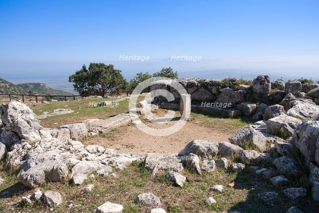 The Prytaneion at Kassope, Greece. Creator: Samuel Magal.