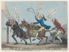 The Q.A. Loaded With The Spoils of India and Britain, 1788., 1788. Creator: Thomas Rowlandson