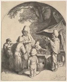The Quack, 1610-85. Creator: Adriaen van Ostade