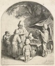 The quack, 1648. Creator: Adriaen van Ostade