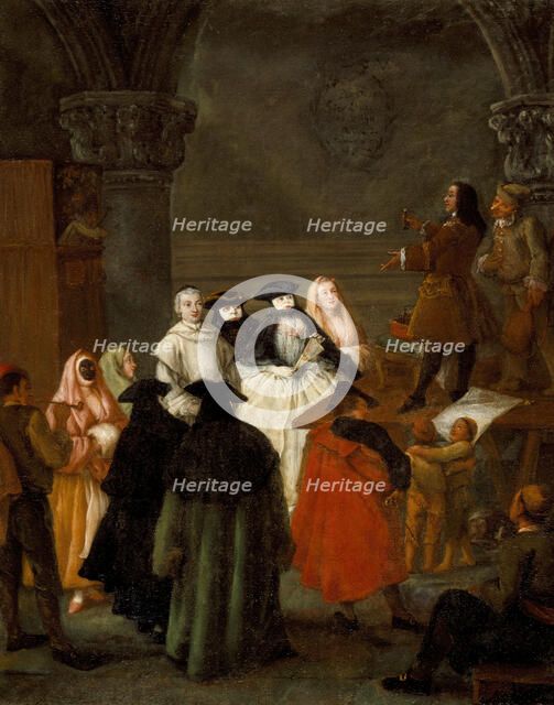 The Quack Doctor, after 1763. Creator: Pietro Longhi.