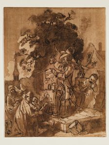 The Quack Doctor, between 18th and 19th century. Creator: Unknown