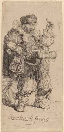 The Quacksalver, 1635. Creator: Rembrandt Harmensz van Rijn