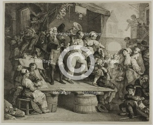 The Quacksalver, 1785. Creator: Franz Anton Maulbertsch.