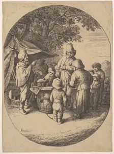 The Quacksalver (copy).n.d. Creator: Unknown
