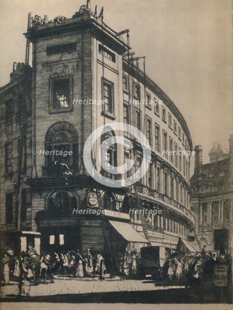 'The Quadrant, Looking South', 1927. Creator: Randolph Schwabe.