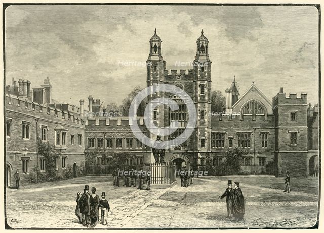 'The Quadrangle, Eton', 1898. Creator: Unknown.