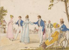 The Quadrille: La Poule (The Hen), 1820s