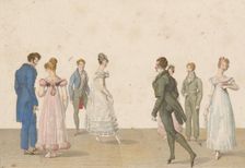 The Quadrille: L'Été (Summer), 1820s