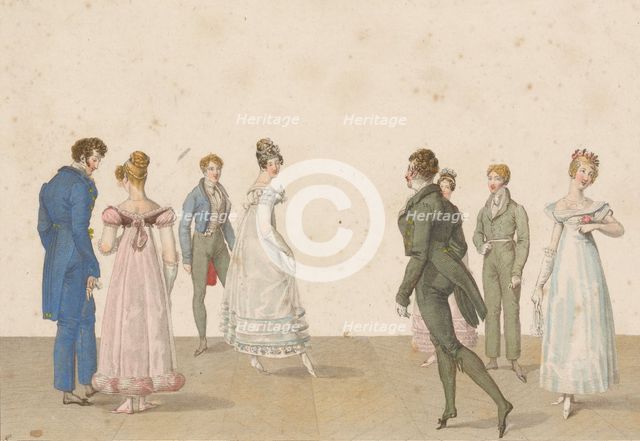 The Quadrille: L'Été (Summer), 1820s.