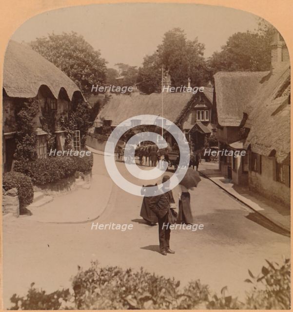 'The quaint Homes of Shanklin, Isle fo Wight, England', 1900. Creator: Underwood & Underwood.