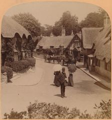 The quaint Homes of Shanklin, Isle fo Wight, England 1900. Creator: Underwood & Underwood