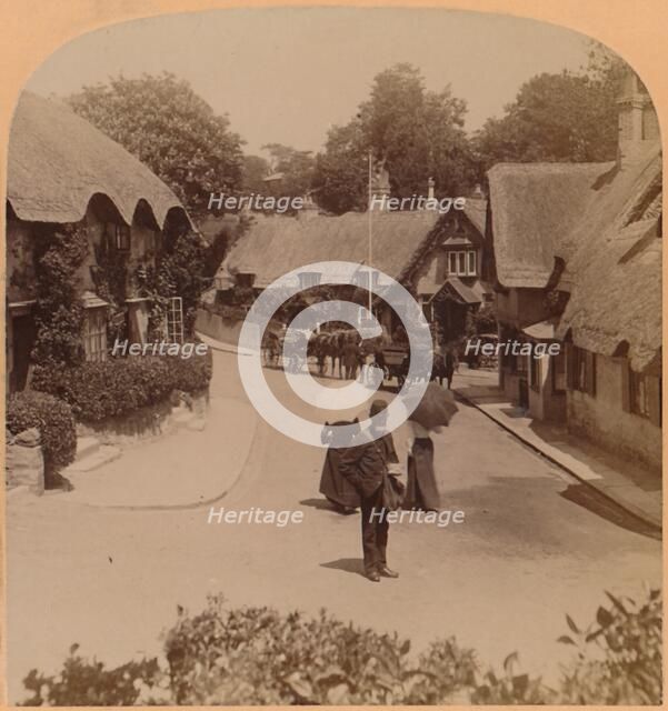 'The quaint Homes of Shanklin, Isle fo Wight, England', 1900. Creator: Underwood & Underwood.