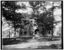 The Quartermasters building, M.M.A., Orchard Lake, Michigan, between 1890 and 1901. Creator: Unknown