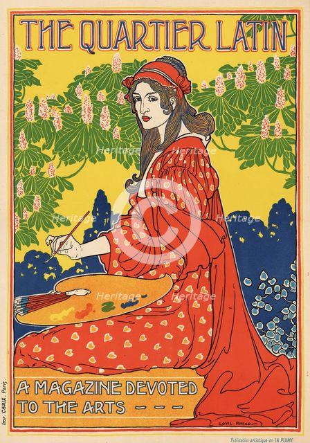 The Quartier Latin magazine, c1895.