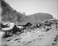 The quarry village of El Abra, between 1880 and 1897. Creator: William H. Jackson