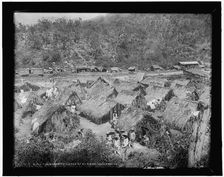 The quarry village of El Abra, between 1880 and 1897. Creator: William H. Jackson