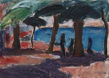 The Quay, Bandol, 1915. Creator: Jens Adolf Emil Jerichau