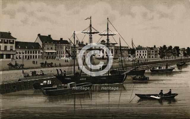 'The Quay', c1880. Creator: Unknown.