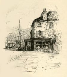 The Quay, North Shields 1928. Creator: F Robson