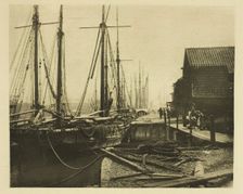 The Quays at Dinner-Time, 1887. Creator: Peter Henry Emerson