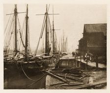 The Quays at Dinner-time, 1887. Creators: Peter Henry Emerson, Walter L. Colls