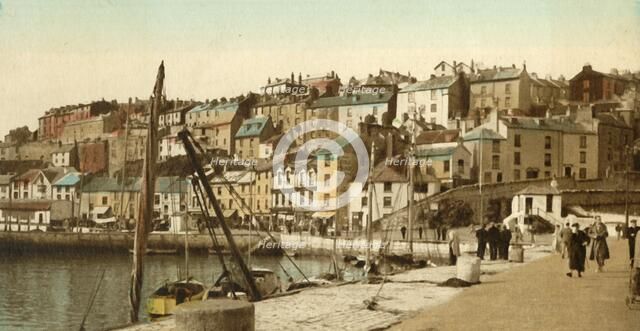 'The Quayside, Brixham', 1940s. Creator: Unknown.