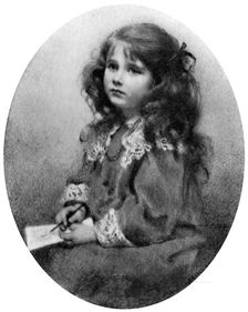 The Queen Mother as a child, c 1905 (1910). Creator: Mabel Emily Hankey