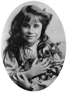The Queen Mother at seven years old, 1907 (1937). Creator: Unknown