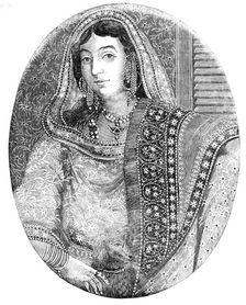 The Queen of Nepaul, 1857. Creator: Unknown