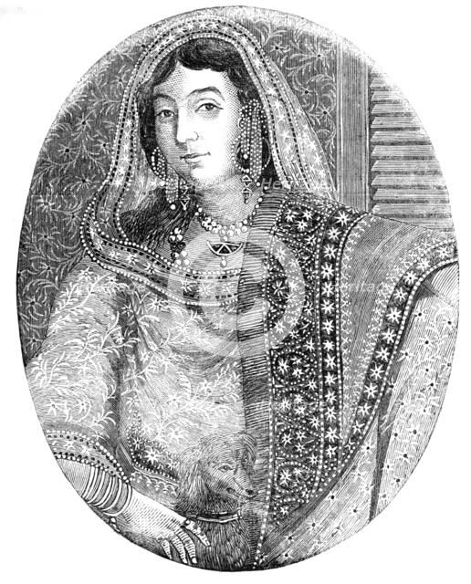 The Queen of Nepaul, 1857. Creator: Unknown.