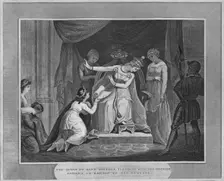 The Queen of King Stephen, Pleading with the Empress Matilda, on behalf of Her Husband 1838