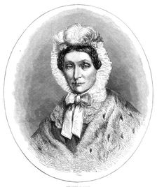 The Queen of Saxony, 1872. Creator: William Biscombe Gardner