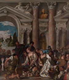 The Queen of Sheba Offering Gifts to Solomon (Detail)