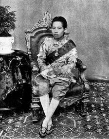 The Queen of Siam, 1895. Creator: George Meisenbach