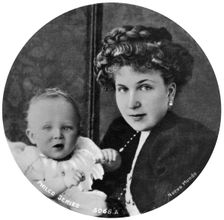 The Queen of Spain and the Prince of Asturia, 20th century