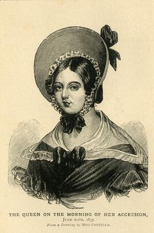 The Queen on the Morning of Her Accession, June 20th, 1837 (c1897). Creator: Unknown