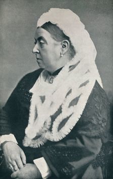 The Queen at the age of sixty six c1885, (1901). Artist: Alexander Bassano