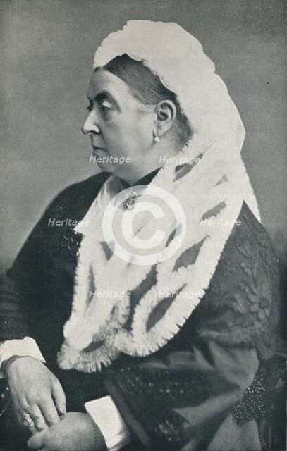 'The Queen at the age of sixty six', c1885, (1901). Artist: Alexander Bassano.