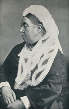 The Queen at the age of sixty six c1885, (1901). Artist: Alexander Bassano