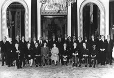The Queen and the Privy Council, Buckingham Palace, 1981. Creator: Unknown