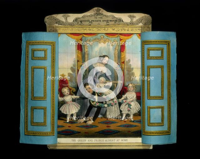 'The Queen and Prince Albert at Home' (c1845?). Creator: Unknown.