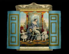 The Queen and Prince Albert at Home (c1845?). Creator: Unknown