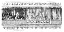 The Queen and Princes of Oude and Suite at Drury-Lane Theatre, 1857. Creator: Unknown