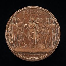 The Queen as Mother of the Gods [reverse], 1624. Creator: Abraham Dupre
